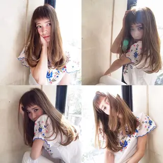 ロング カラー Salon de MiLK所属・露木 啓介のヘアスタイル