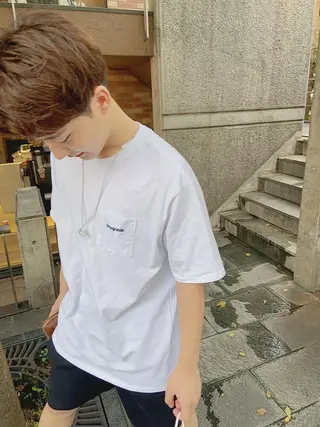 ショート カラー パーマ ヘアアレンジ メンズ CHIC share salon所属・ちこ .のヘアスタイル