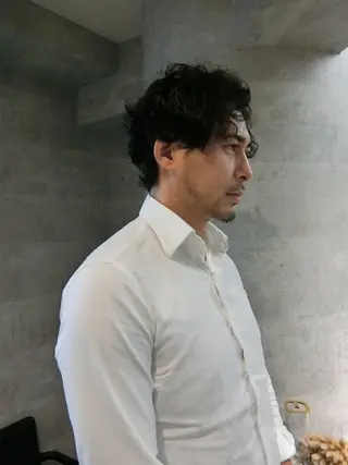 パーマ メンズ 外国人風ヘア/ 髪質改善/ayacaのヘアスタイル