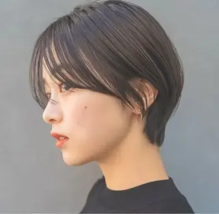 ショート COA GINZA 空也/前髪/顔まわりのヘアスタイル