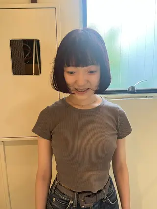 ショート カラー 🦮shiori アイドルオタク🦮のヘアスタイル