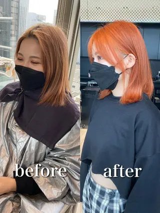 ミディアム 【1日2名様限定】 AFLOAT白川雄副のヘアスタイル