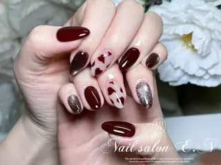 ネイル E.N🦋 長さ出し/持ち込みのネイルデザイン