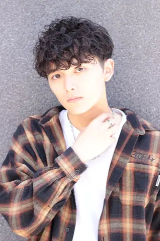 メンズ パーマ ⚡️渋谷⚡️ メンズパーマ⚡️のヘアスタイル