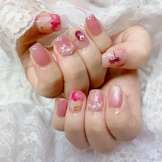 ネイル La neige* yuki 🥯🍑のネイルデザイン