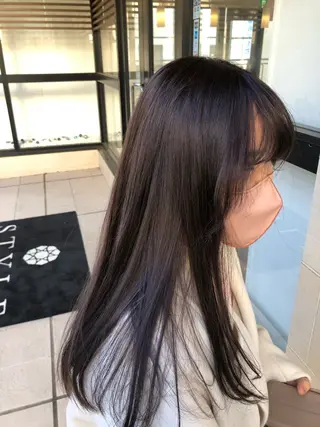 ロング カラー 長山 航来 /縮毛矯正のヘアスタイル