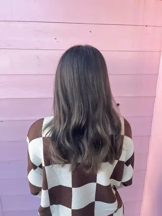 セミロング ボヌールソレイユ所属・☁️彦坂唯有/ 透明感カラー☁️のヘアスタイル