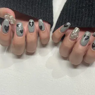 ネイル 💖長さだし/GAL /𝓜𝓲𝓸💖のネイルデザイン