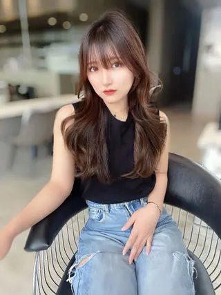 ロング 韓国ヘア/髪質改善 TAKAHIROのヘアスタイル