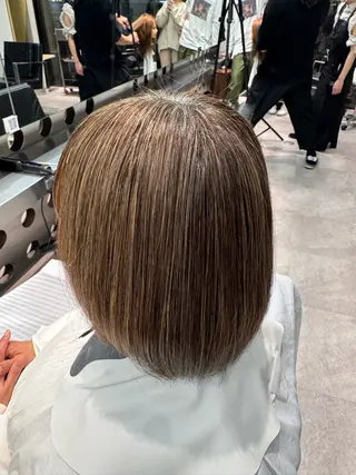 ミディアム パーマ 北村 岳久翔のヘアスタイル