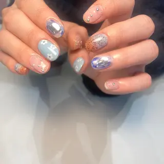 ネイル NINEnami ニュアンスネイルのネイルデザイン