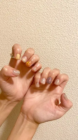 ネイル 樫原 なおこのネイルデザイン