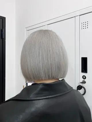 ショート カラー ヘアアレンジ 𝐠𝐢𝐫𝐥𝐲 𝐦𝐨𝐝𝐞🖤のヘアスタイル