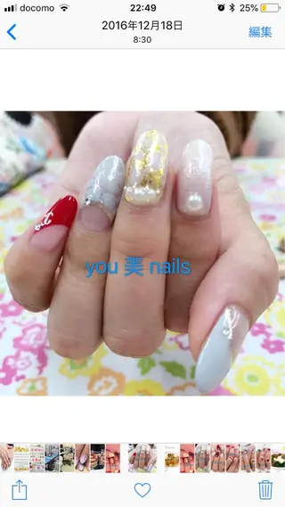ネイル you美ネイル所属・小林 加奈のネイルデザイン