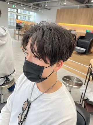 パーマ メンズパーマ/新潟/ 万代/高橋悠叶のヘアスタイル