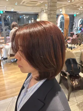 ショート 西 柚のヘアスタイル