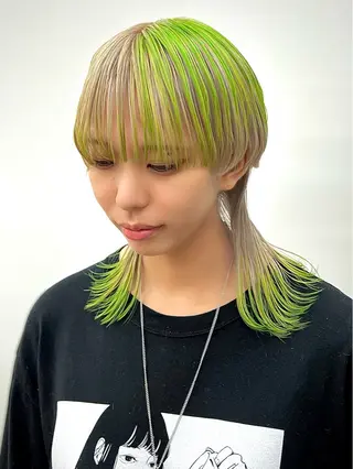 カラー 矢場町/栄/上前津/ 佐藤祐希のヘアスタイル