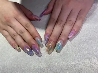 ネイル Amber21.所属・Nagahama Akariのネイルデザイン