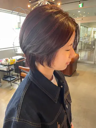 ショート 三浦 瑠璃のヘアスタイル