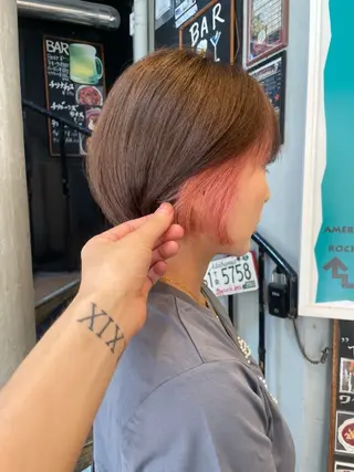 ショート キリカ新宿所属・ブリーチ/ エクステ/レイヤーのヘアスタイル