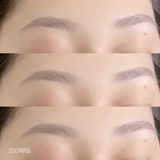 アイブロウ nowa所属・《nowa》 mai まつげ/眉毛の眉毛・アイブロウイメージ