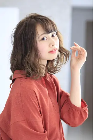 ミディアム 松川 直人のヘアスタイル