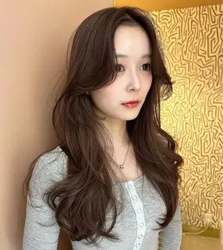 ロング カラー ❄️暗髪/透明感❄️ /reyのヘアスタイル