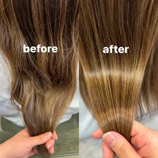 ロング 縮毛矯正/艶髪カラー /パーマ/ひふみ🌱のヘアスタイル