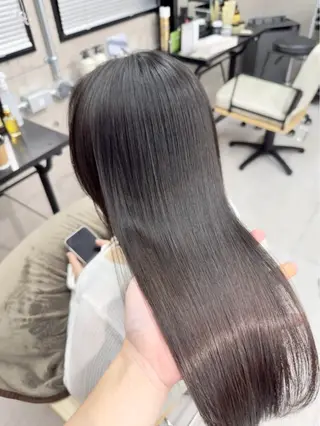 ロング カラー パーマ 🌸東中野/髪質改善 美髪特化/櫻井🌸のヘアスタイル