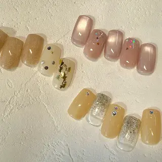 ネイル mai♡マグネット/ ニュアンス/マツパのマツエク・マツパデザイン