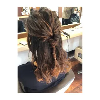 セミロング 玉田 夕貴のヘアスタイル