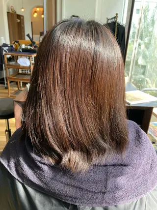 カラー atoll所属・中山 ルミ子のヘアスタイル