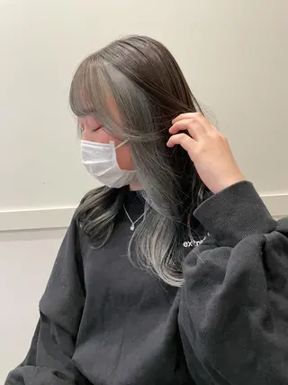 セミロング カラー メンズ特化 パーマ/オザワのヘアスタイル