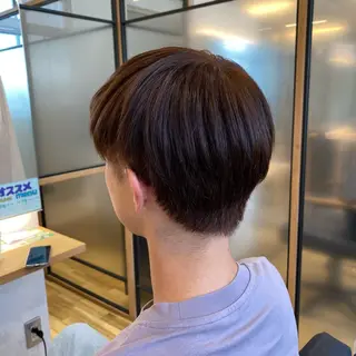 カラー メンズ ついざき はるかのヘアスタイル