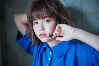 ミディアム 【デザイナー】田中 美生のヘアスタイル