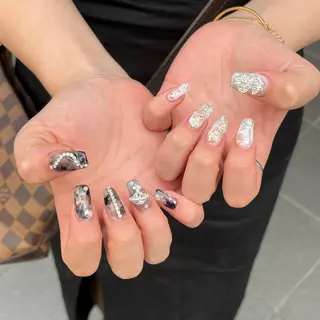 ネイル ☁️BLITZ 🎀笠原雪音🎀のネイルデザイン