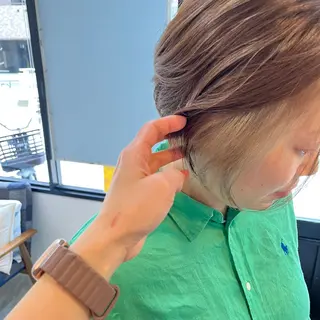 ショート 梅木 秀美のヘアスタイル