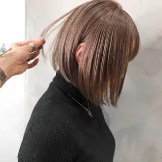 ショート カラー パーマ TOMO GEEKS代表のヘアスタイル