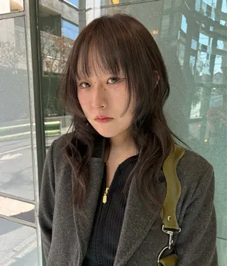 ミディアム カラー toiro所属・似合わせカット/ naokoのヘアスタイル