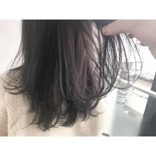 ロング カラー ショート/レイヤー なら石井知希のヘアスタイル