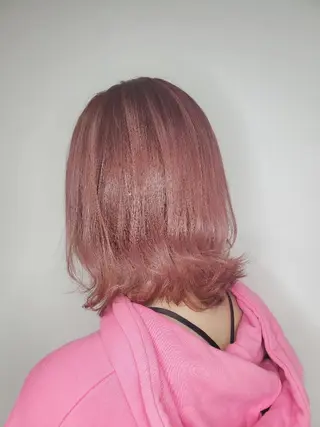 ミディアム カラー ヘアアレンジ SHINJI /グランディール店長のヘアスタイル