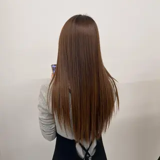 ロング よしだ しおりのヘアスタイル