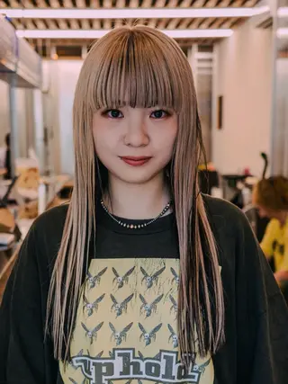 ロング カラー 渡邉 悠斗のヘアスタイル