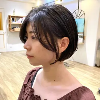 ショート 🌟ショート/シ ョートボブ/岡田🌟のヘアスタイル
