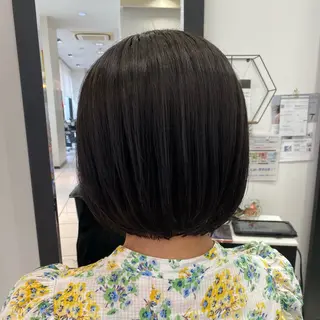 ショート YASU🍎CUT 赤系カラー/ヘアケアのヘアスタイル