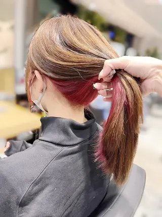 セミロング 🌟モデル募集中🌟 藤沢🦋HARU🦋のヘアスタイル