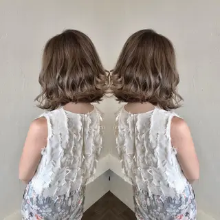 ミディアム カラー Hair make VERDA所属・宮下 耕平のヘアスタイル