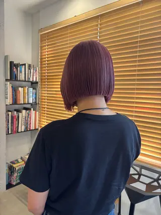 ショート Ethos produced by Vinyl's mix【エトス】所属・熊取谷 茉那のヘアスタイル