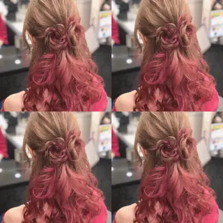 ミディアム ヘアアレンジ 🌷MAYU 🌷のヘアスタイル