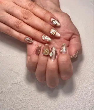 ミディアム nail salon Axia所属・nail salon Axiaのネイルデザイン